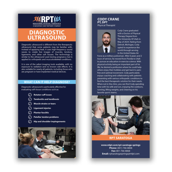 Diagnostic Ultrasound Rack Cards